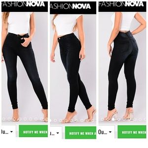 Fashion Nova Lucie high waist skinny jeans